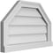 Ekena Millwork Octagonal Top Surface Mount PVC Gable Vent w/ 2"W x 2"P Brickmould Sill Frame, 24"W x 16"H GVPOT24X1603SN - alternate 3